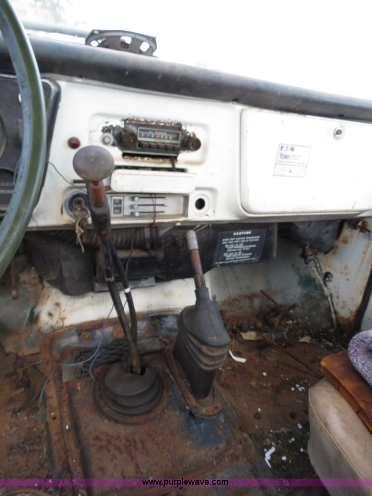 image for item C9743 1971 Chevrolet C150 rollback truck