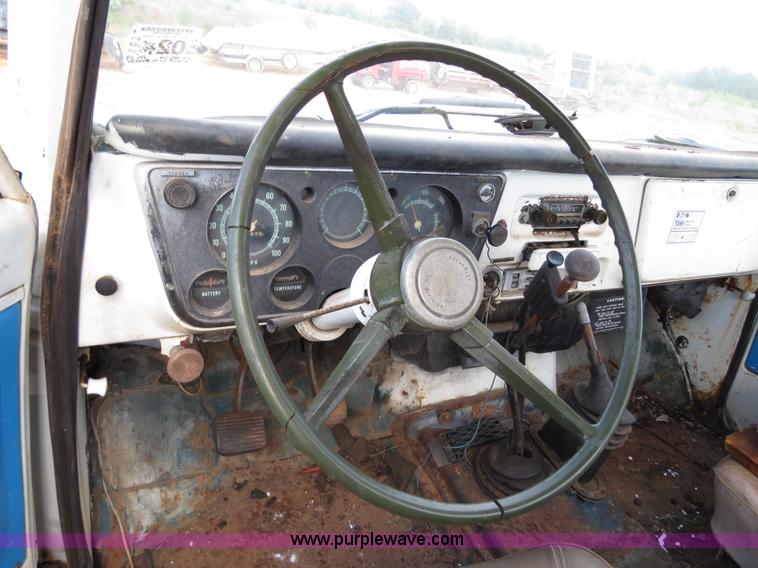 image for item C9743 1971 Chevrolet C150 rollback truck