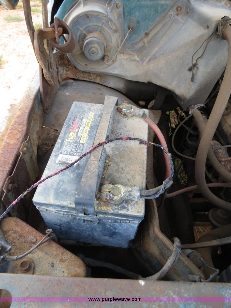 image for item C9743 1971 Chevrolet C150 rollback truck