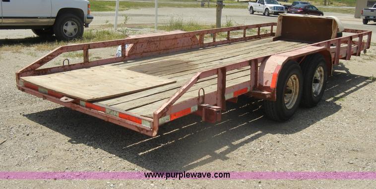 image for item D4360 1994 Inman 20' trailer