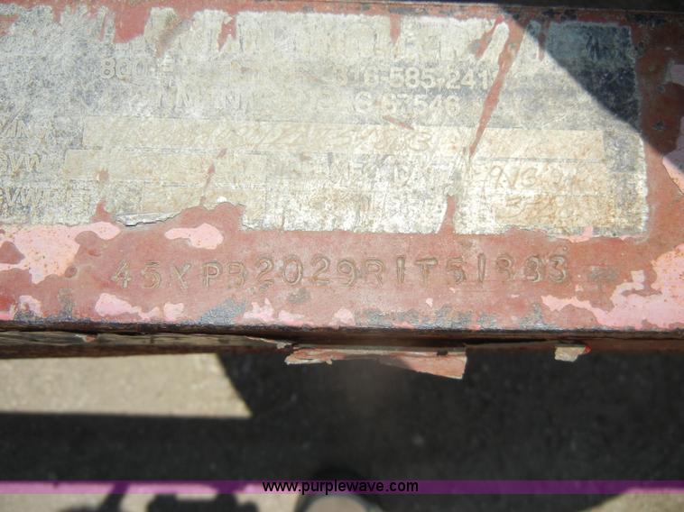 image for item D4360 1994 Inman 20' trailer