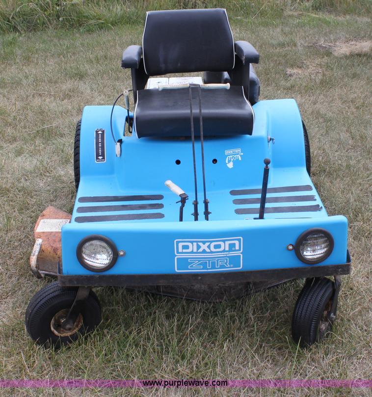 image for item D5259 Dixon ZTR lawn mower