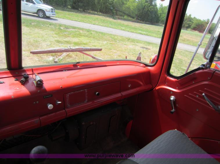 image for item D5577 1964 Ford 750 firetruck