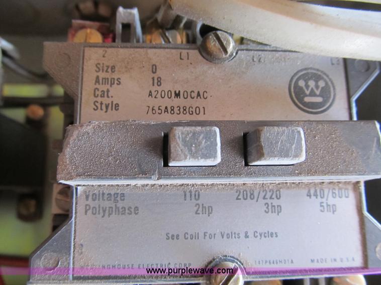 image for item K9308 1976 Quincy 230-32 air compressor