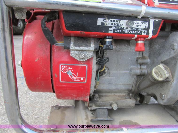 image for item K9317 Honda EM2200X portable generator