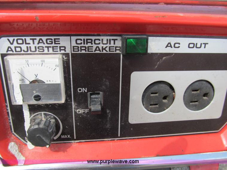 image for item K9317 Honda EM2200X portable generator