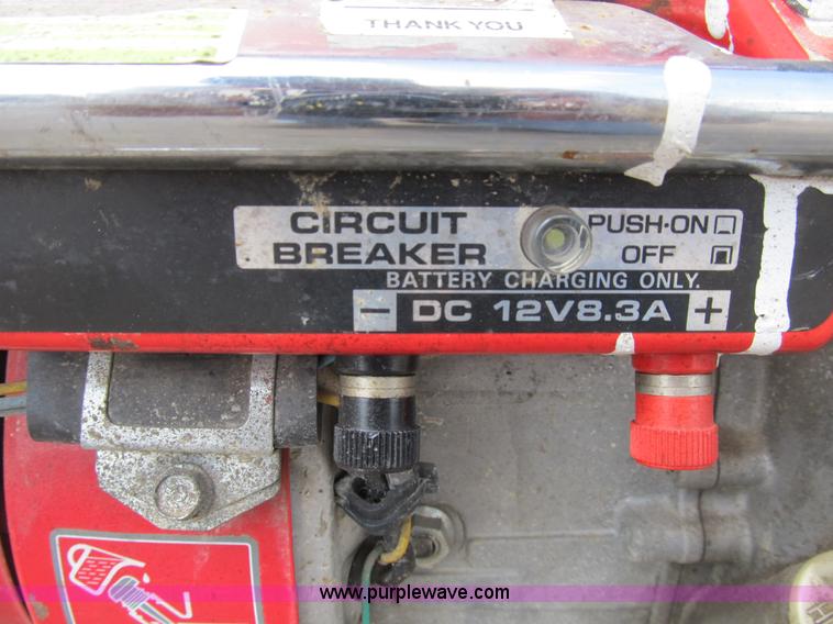 image for item K9317 Honda EM2200X portable generator