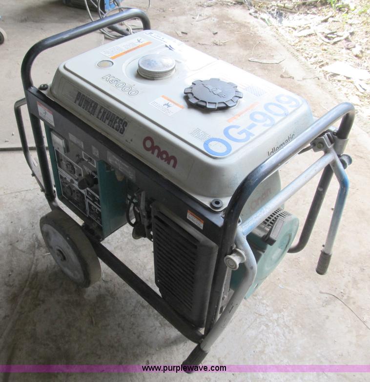 image for item K9321 Onan K5000 Power Express portable generator