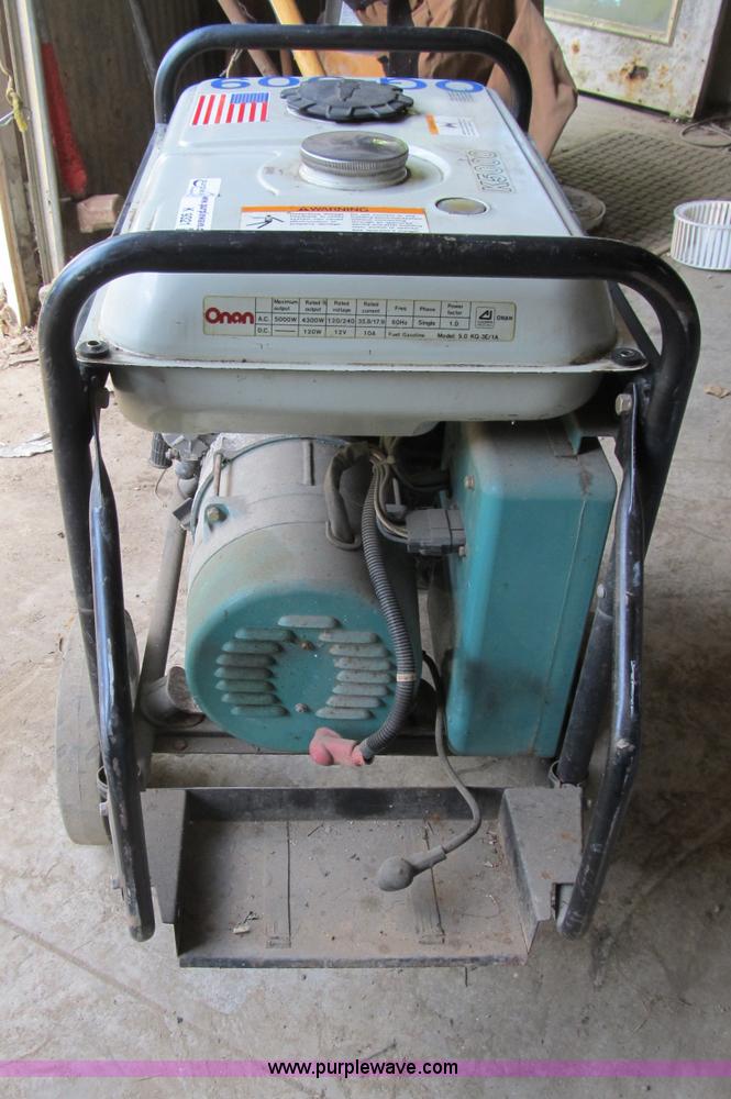image for item K9321 Onan K5000 Power Express portable generator
