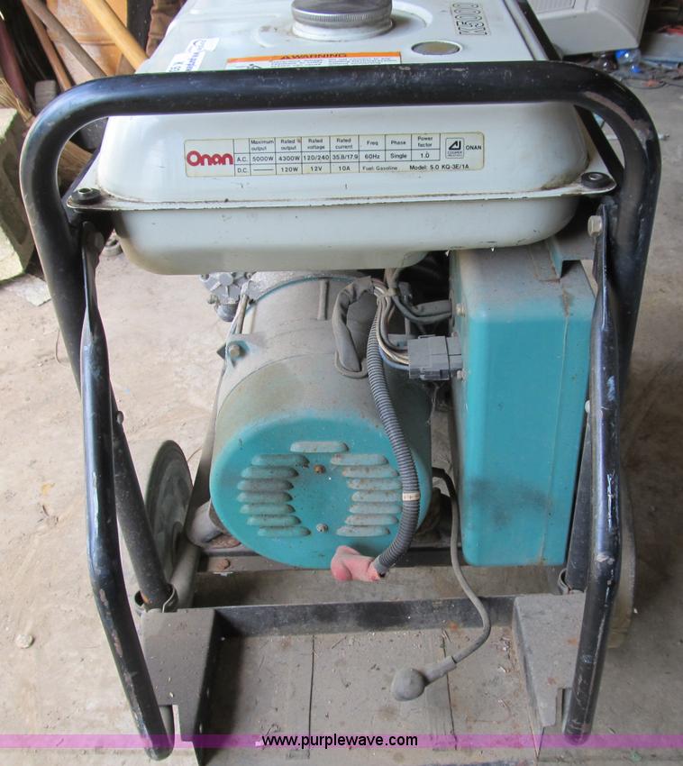 image for item K9321 Onan K5000 Power Express portable generator