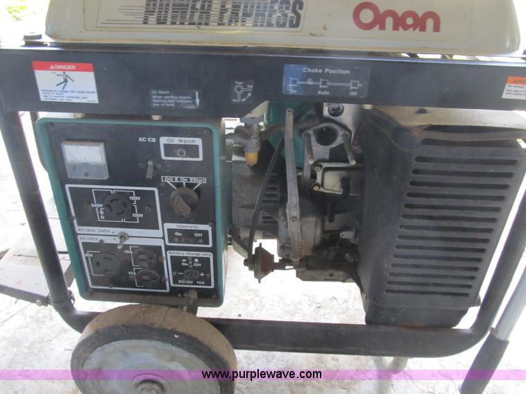 image for item K9321 Onan K5000 Power Express portable generator