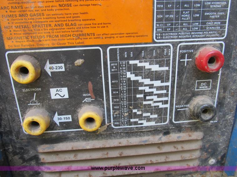 image for item K9322 Miller Thunderbolt AC/DC arc welder