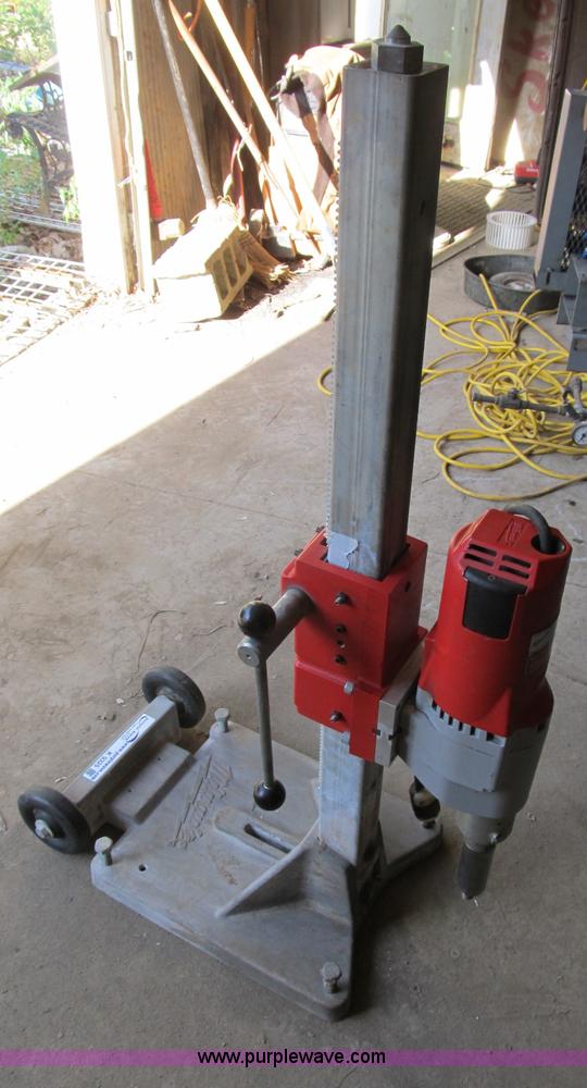 image for item K9325 Milwaukee 4096 heavy duty Dymodrill with stand