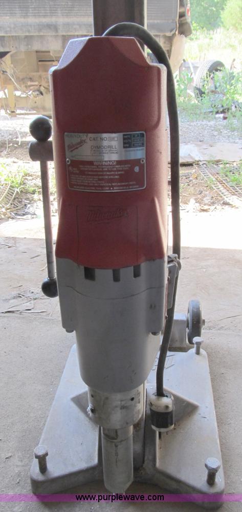 image for item K9325 Milwaukee 4096 heavy duty Dymodrill with stand