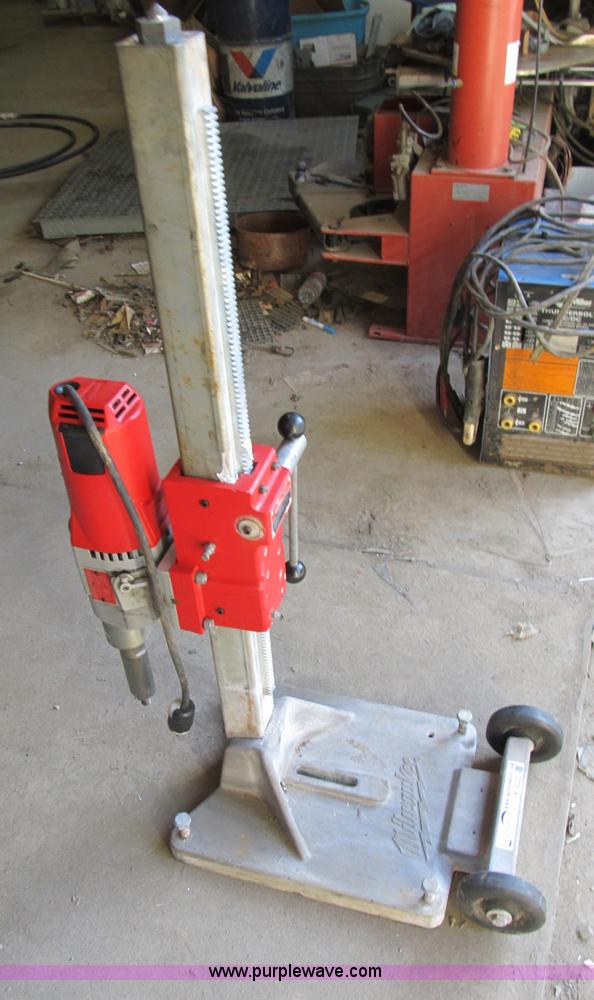 image for item K9325 Milwaukee 4096 heavy duty Dymodrill with stand