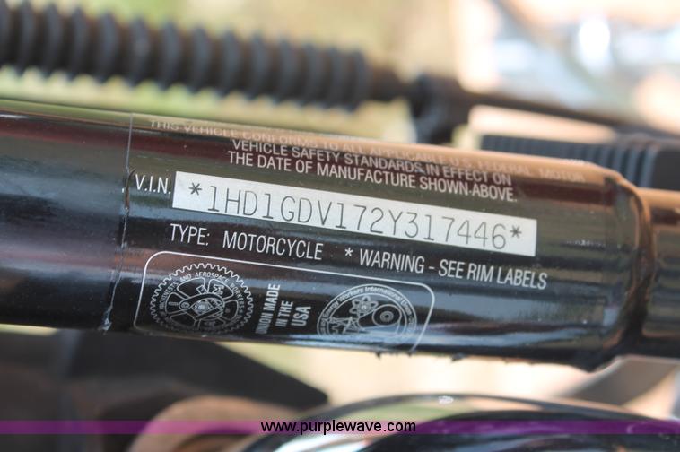 image for item L9925 2002 Harley Davidson FXDL Dyna Low Rider motorcycle