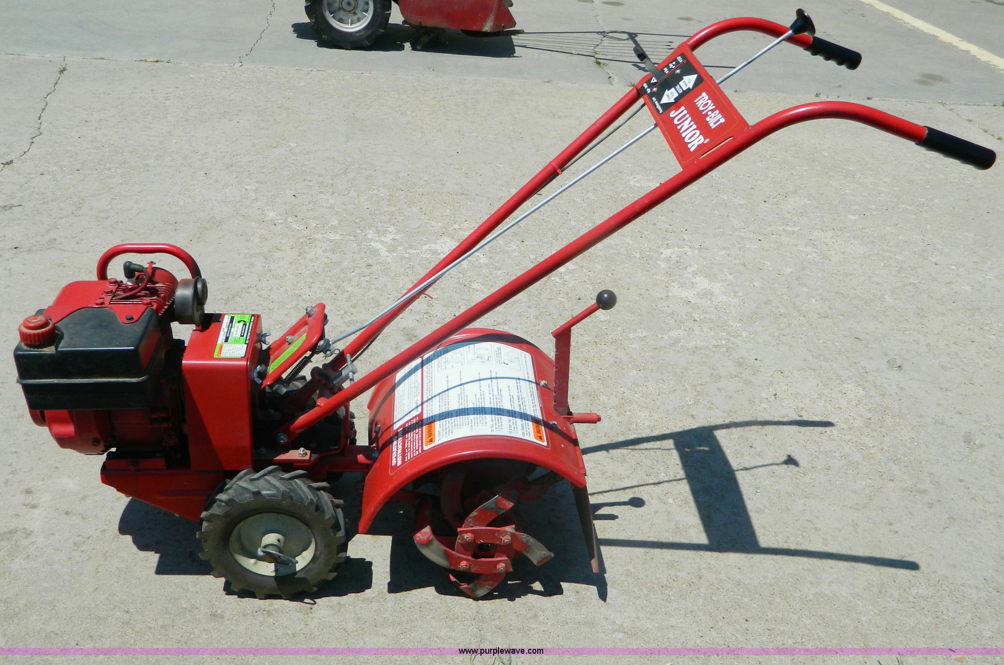TroyBilt junior tiller in Wakeeney, KS Item T9344 sold Purple Wave