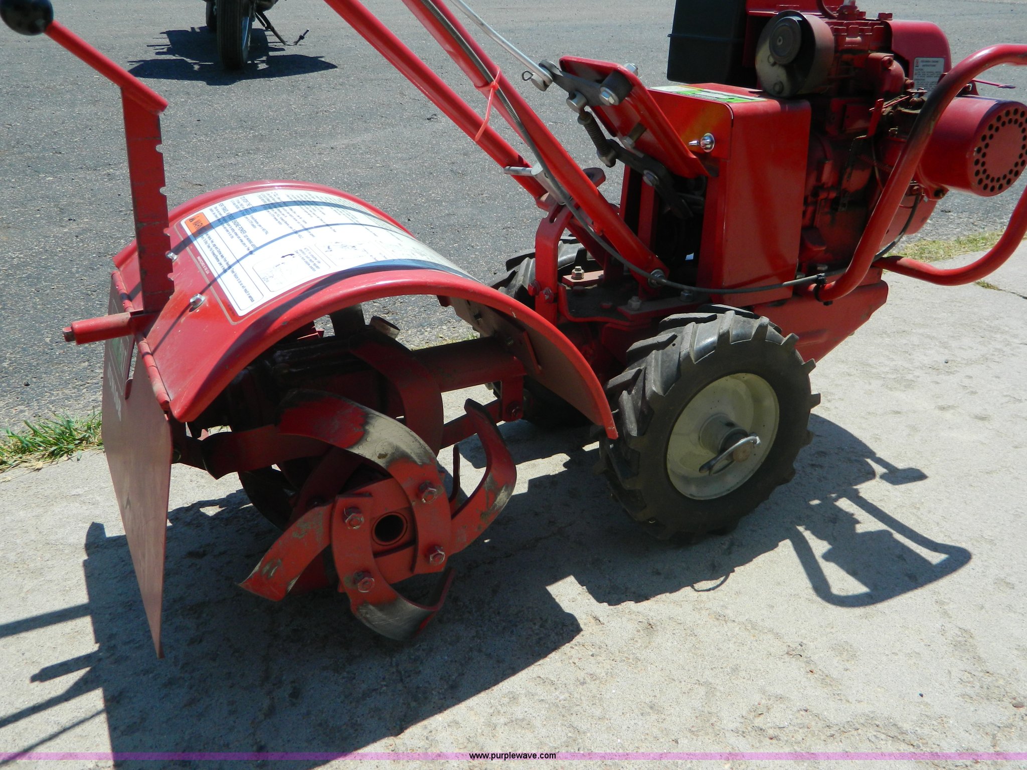 TroyBilt junior tiller in Wakeeney, KS Item T9344 sold Purple Wave