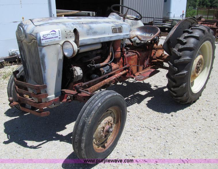 image for item A8360 1954 Ford NAA tractor
