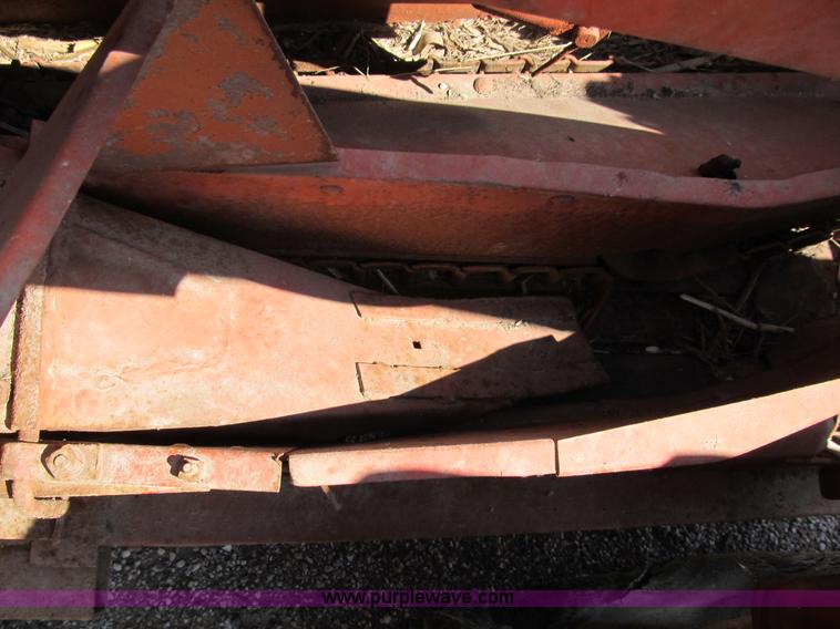 image for item B2765 1950 Allis-Chalmers WD tractor with mounted corn picker