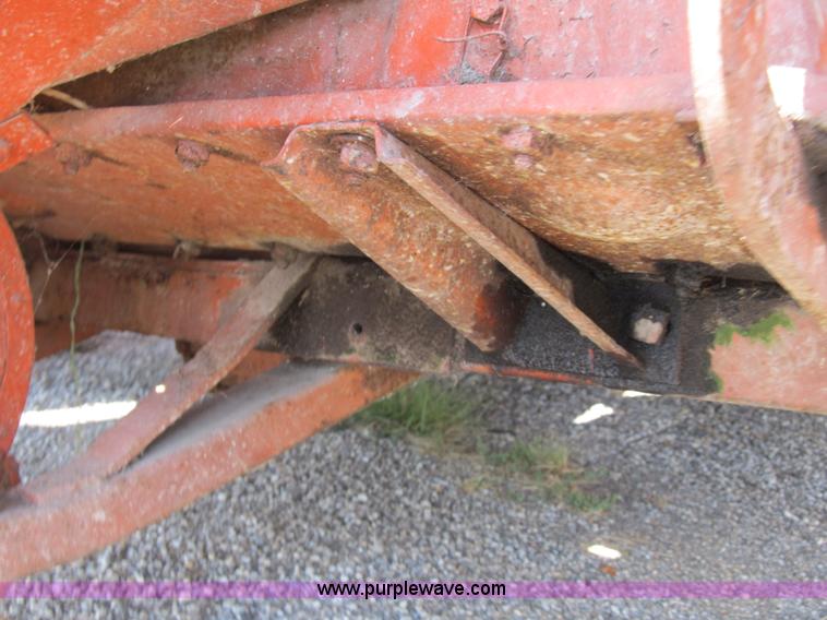 image for item B2765 1950 Allis-Chalmers WD tractor with mounted corn picker