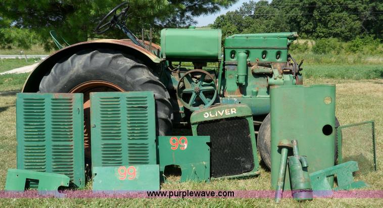 image for item B2771 1950 Oliver 99 tractor
