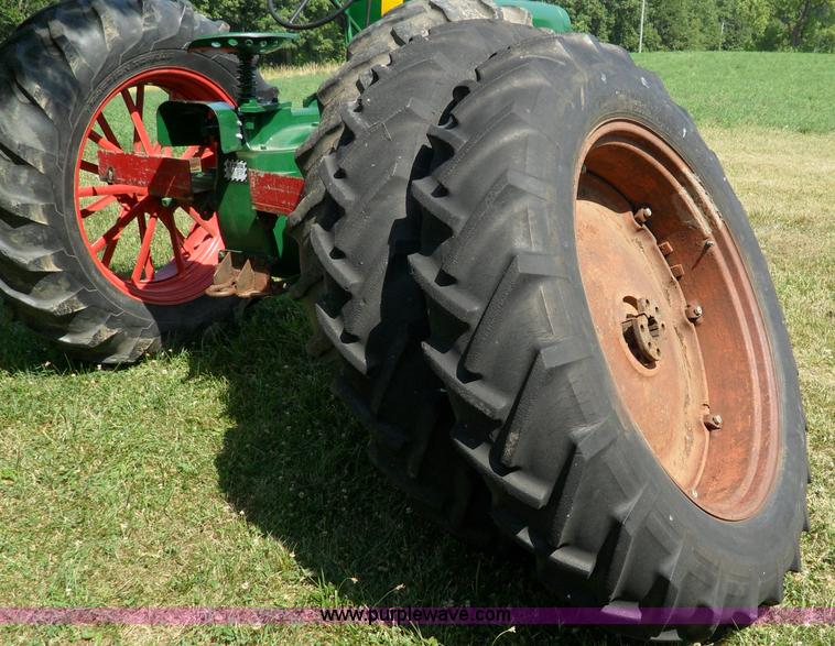 image for item B2772 1940 Oliver Model 80 row crop tractor