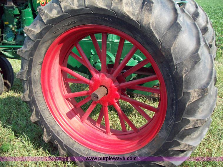 image for item B2772 1940 Oliver Model 80 row crop tractor