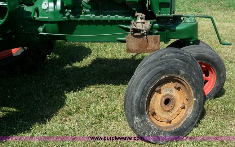 image for item B2772 1940 Oliver Model 80 row crop tractor