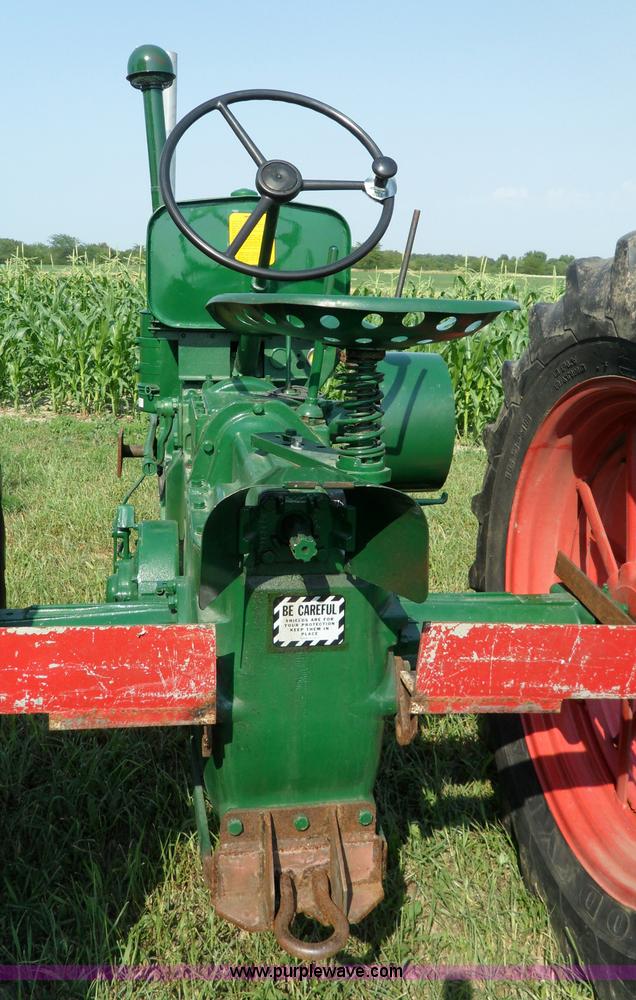 image for item B2772 1940 Oliver Model 80 row crop tractor