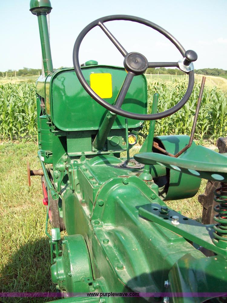 image for item B2772 1940 Oliver Model 80 row crop tractor