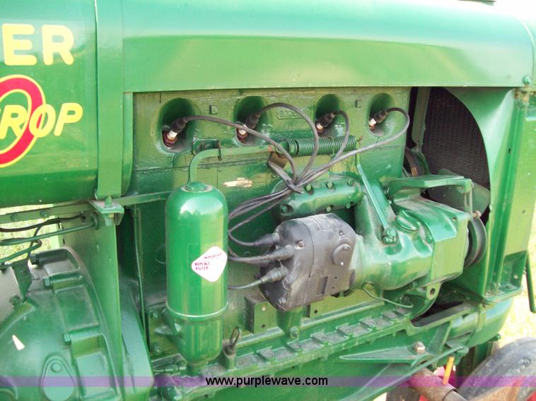 image for item B2772 1940 Oliver Model 80 row crop tractor
