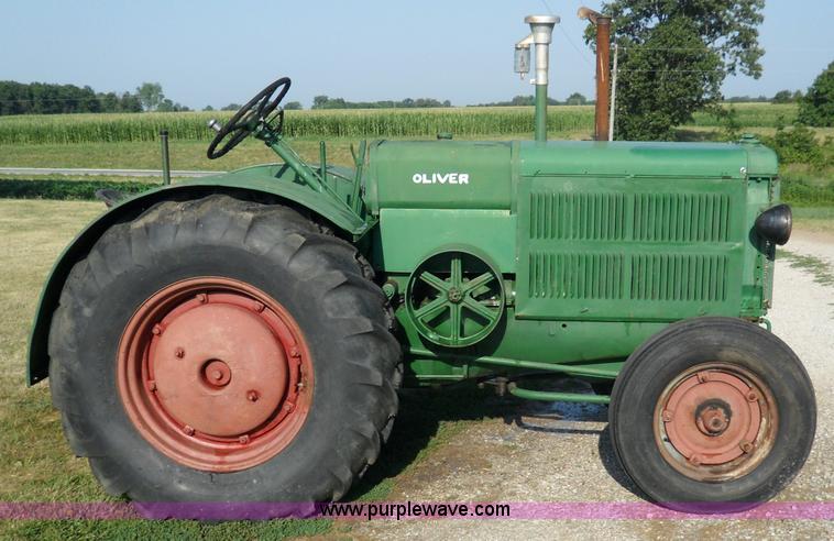 image for item B2773 1948 Oliver 99 tractor