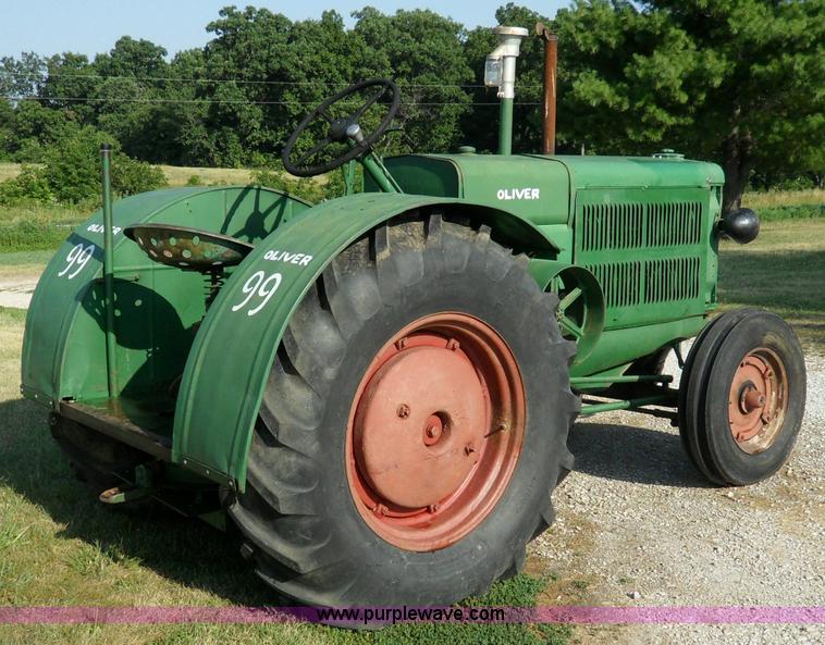 image for item B2773 1948 Oliver 99 tractor