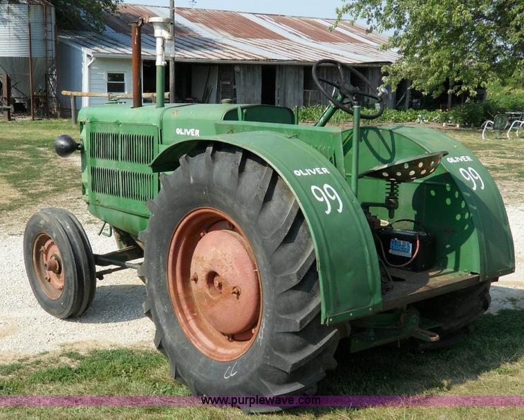 image for item B2773 1948 Oliver 99 tractor