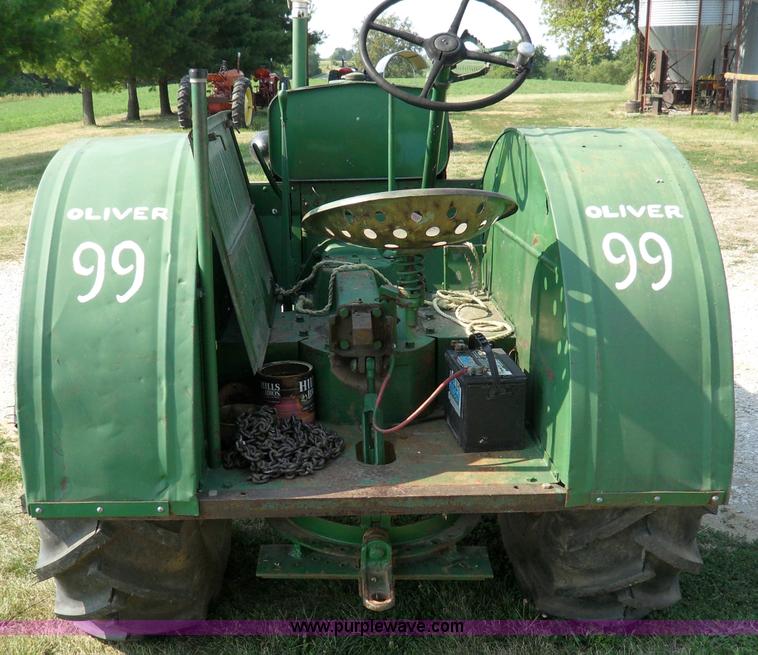 image for item B2773 1948 Oliver 99 tractor