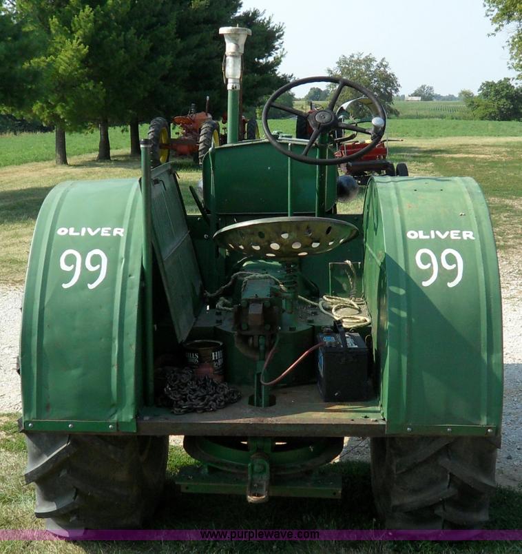 image for item B2773 1948 Oliver 99 tractor