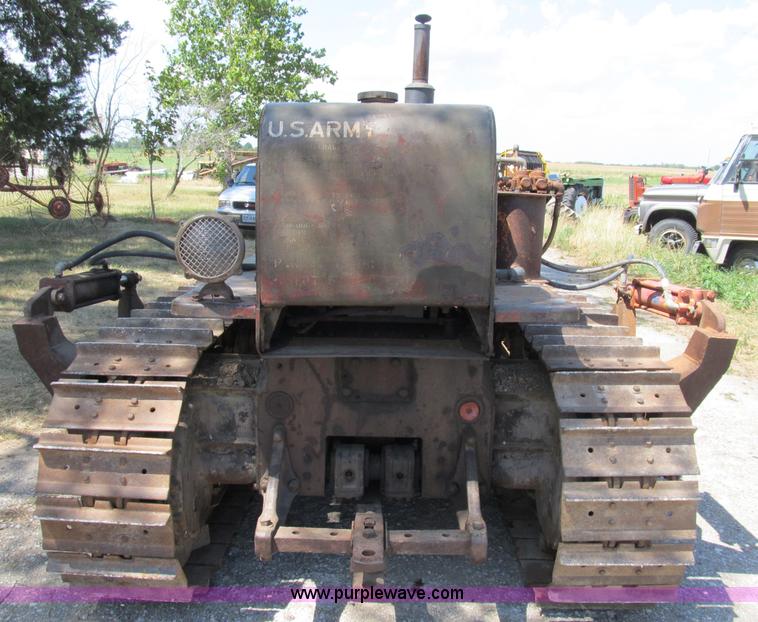 image for item B2778 1944 International Harvester TD-9 military grade crawler dozer