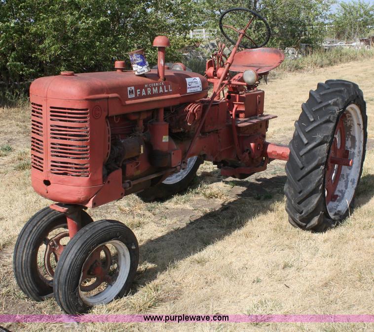 image for item B6878 1951 Farmall C tractor