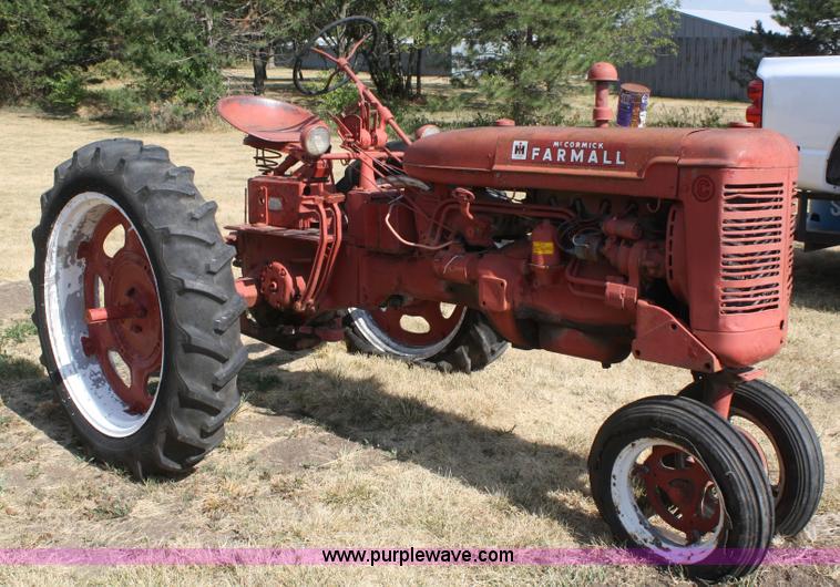image for item B6878 1951 Farmall C tractor