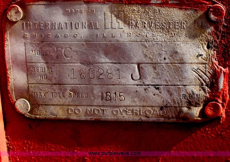 image for item B6878 1951 Farmall C tractor