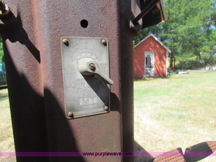 image for item B7346 John Deere MT tractor