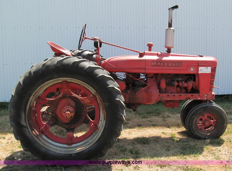 image for item C2429 1951 Mccormick Farmall H tractor