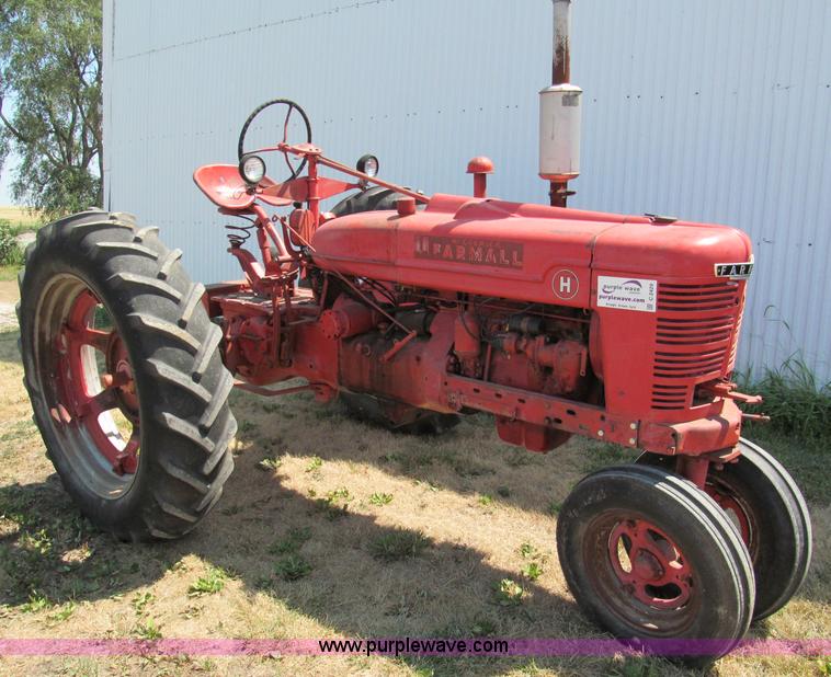 image for item C2429 1951 Mccormick Farmall H tractor