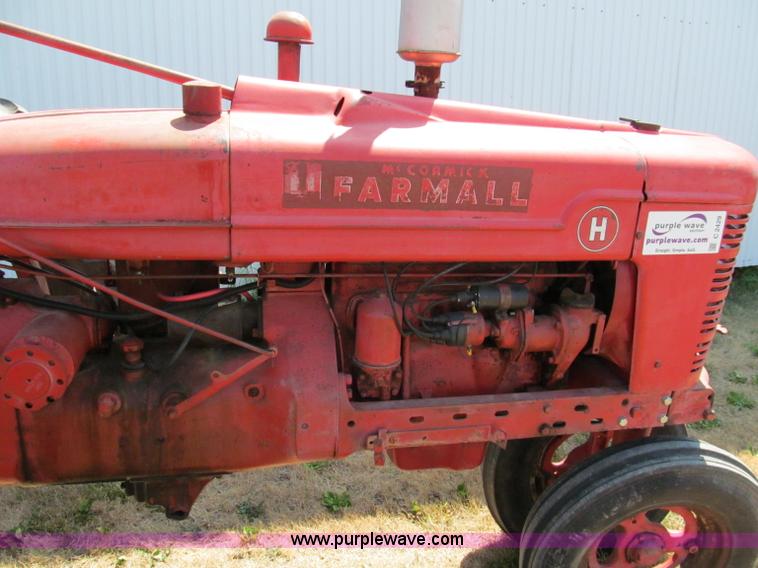 image for item C2429 1951 Mccormick Farmall H tractor