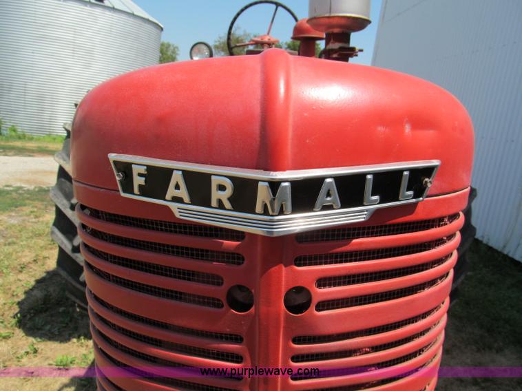 image for item C2429 1951 Mccormick Farmall H tractor