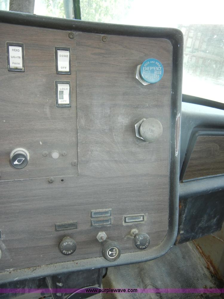 image for item D4255 1974 Diamond Reo DC10164 semi truck cab and chassis