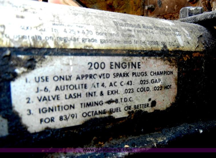 image for item D4255 1974 Diamond Reo DC10164 semi truck cab and chassis