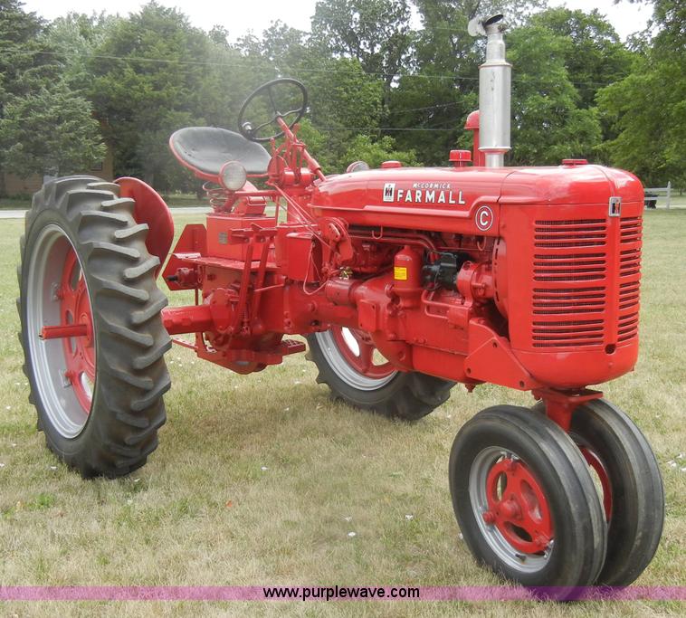 image for item D4262 McCormick Farmall C tractor