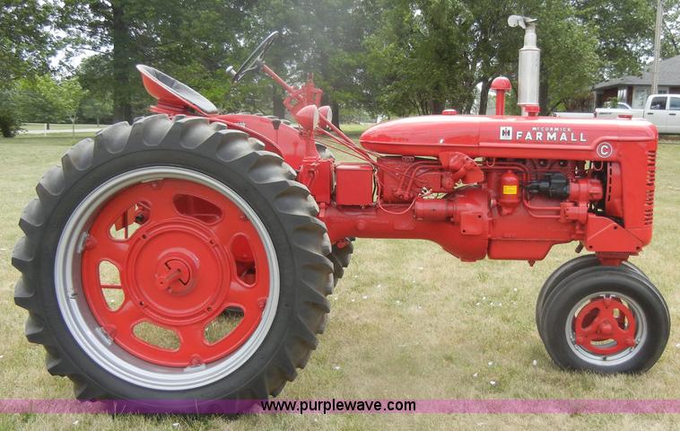 image for item D4262 McCormick Farmall C tractor